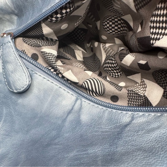 Angel Barcelo Blue Shoulder Bag - Picture 10 of 13